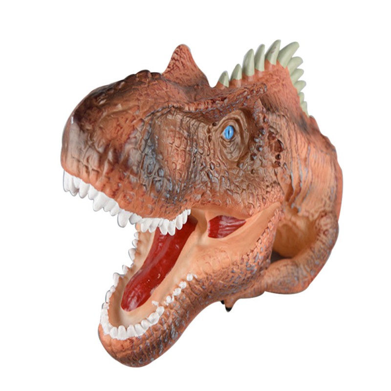 Realistic Hand Puppet Dinosaur Figure Toy Model Plastic Interactive